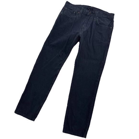 Levi's 502 Corduroy Pants Mens Blue Navy 32x28.5 Classic 90’s Cabincore Preppy - Picture 1 of 15